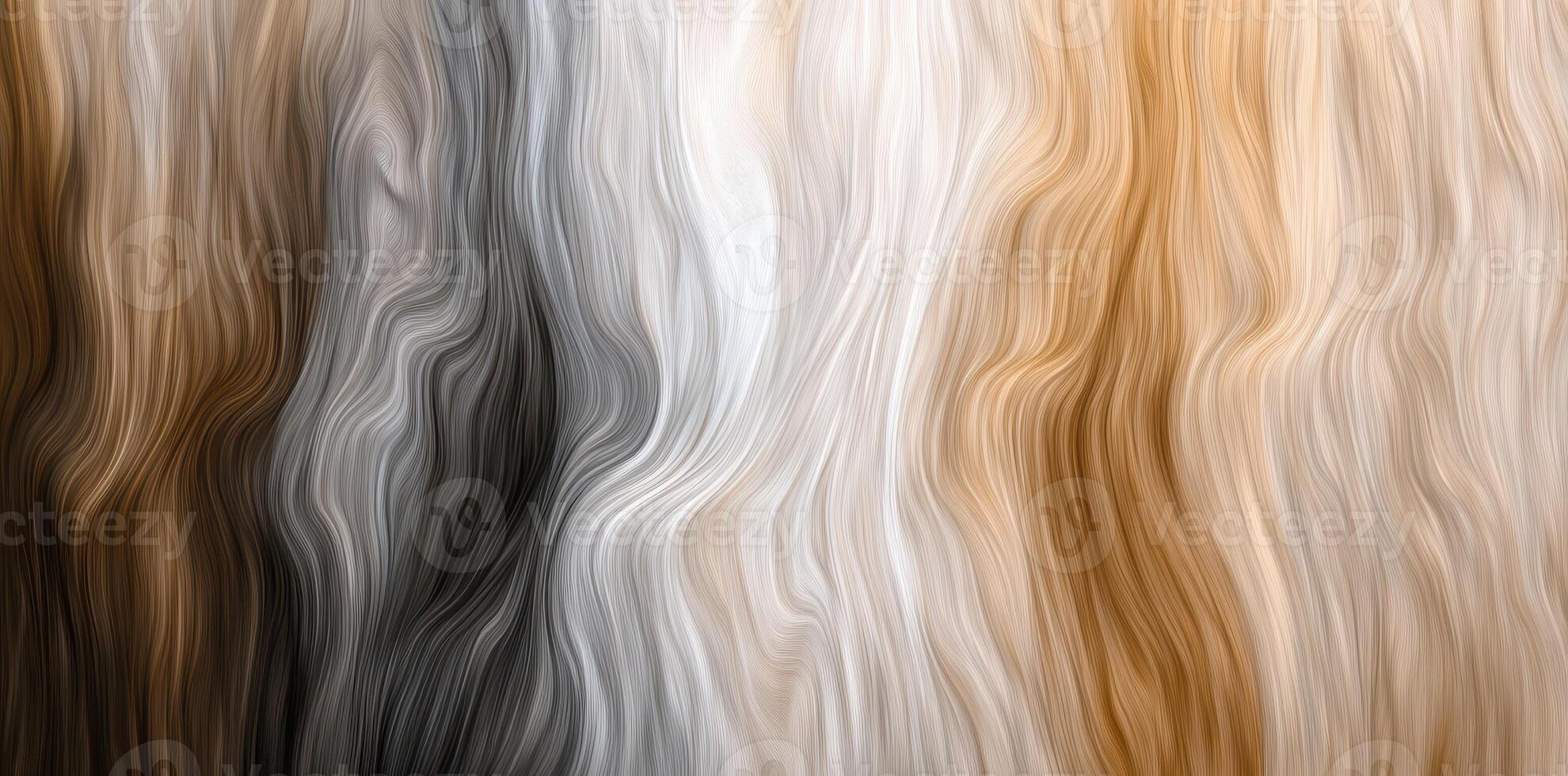 Abstract flowing lines create a textured gradient of color photo