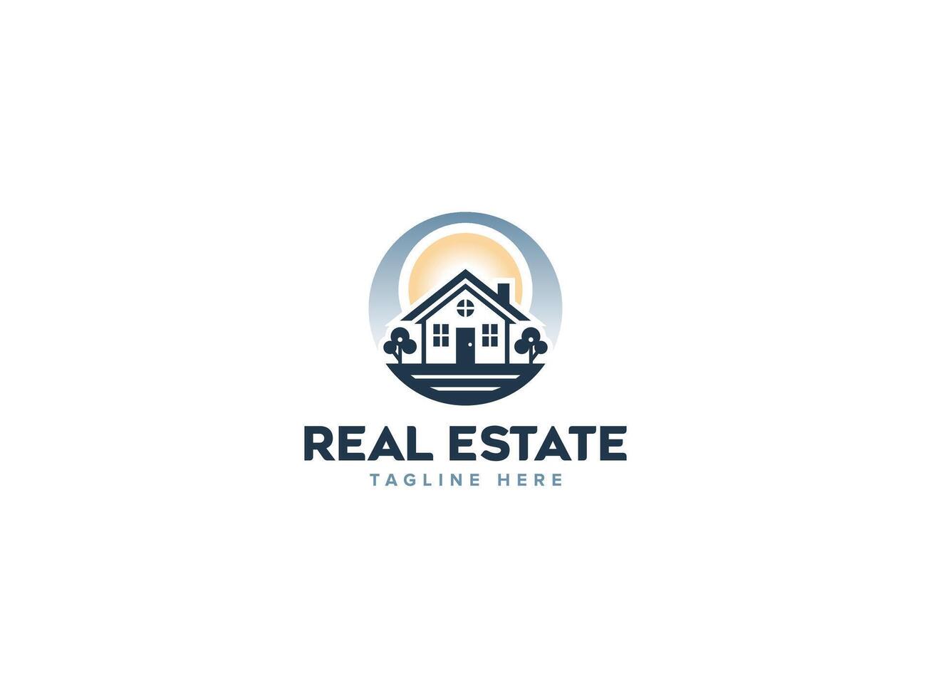 Creative Real Estate Identity Logos, Dynamic Property Branding Sets vector