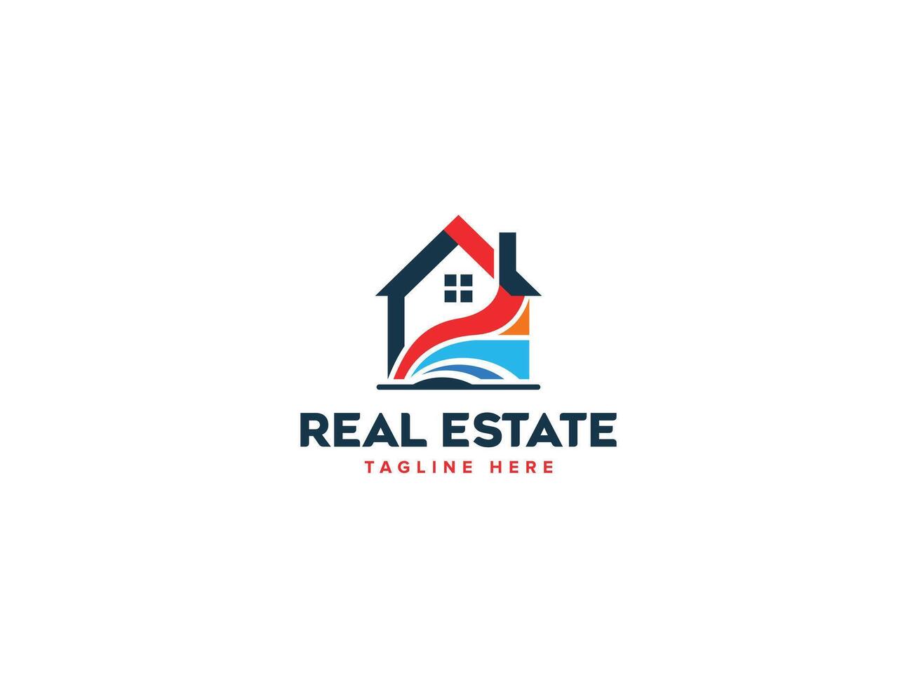 Innovative Real Estate Icon Logos, Dynamic Property Branding Sets vector