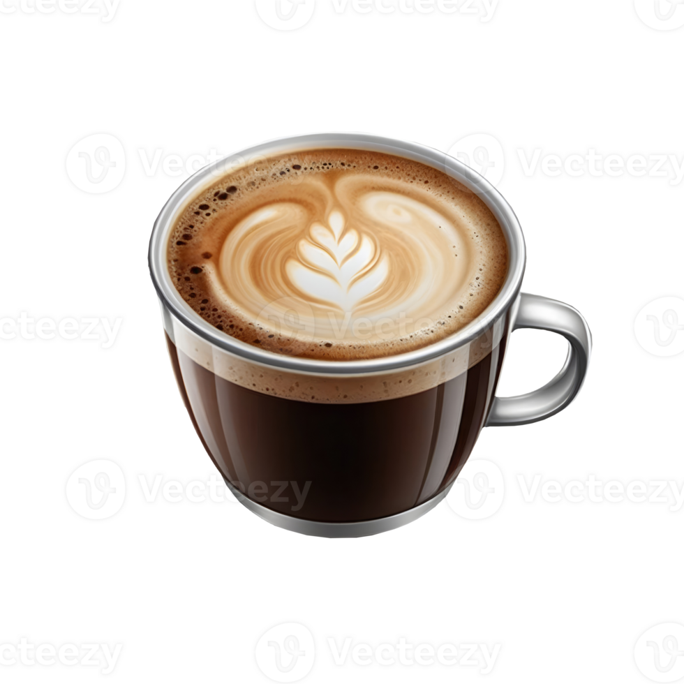 A Steaming Cup of Coffee Isolated on Transparent Background png