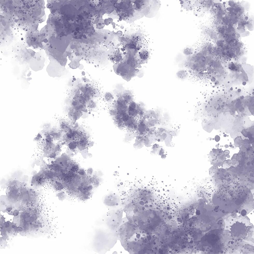 a purple and white watercolor background with many spots vector