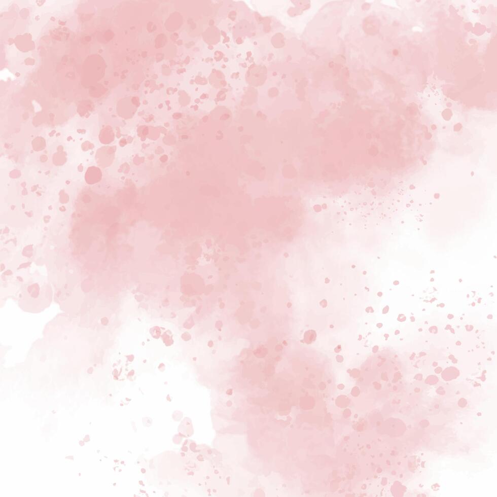 pink watercolor background with white space for text vector