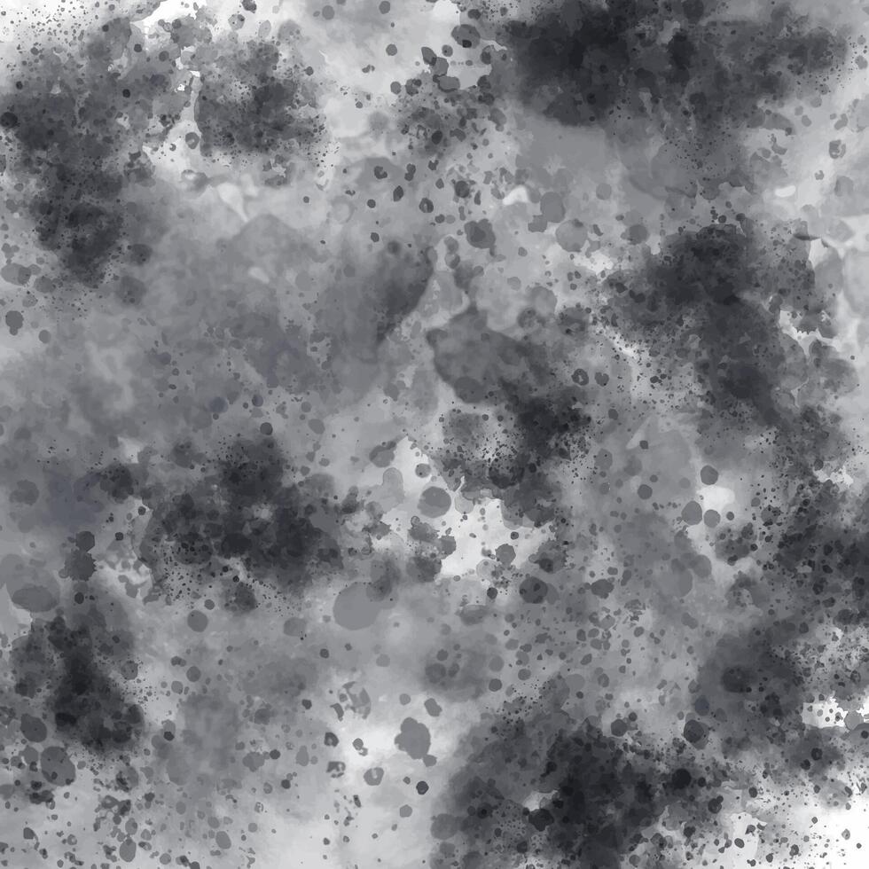 a black and white image of ink splatters vector