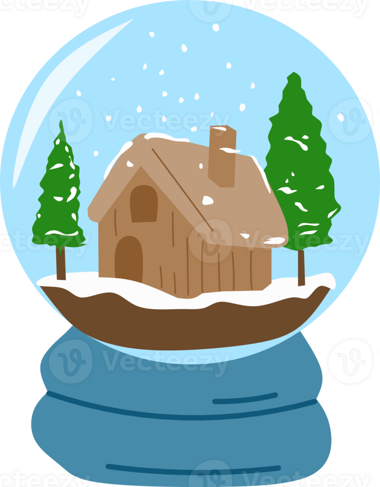Snow globe clipart drawing png