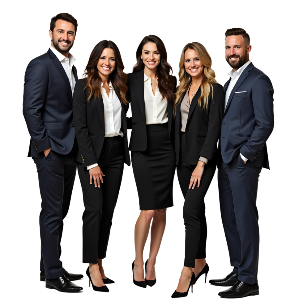 The team at real estate agents of the west png