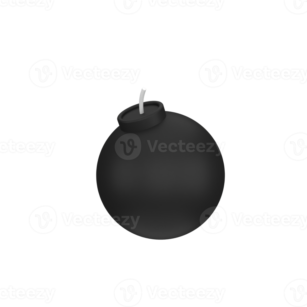 bomb 3d icon png