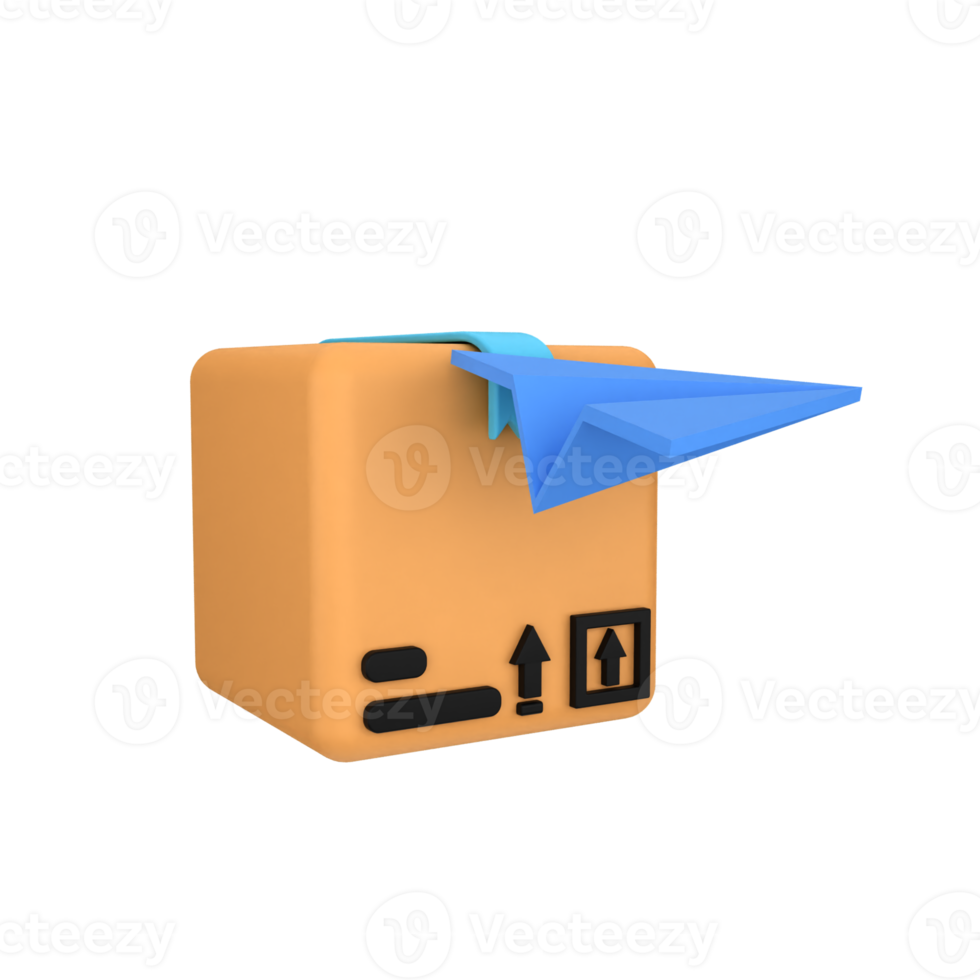 air delivery 3d icon png
