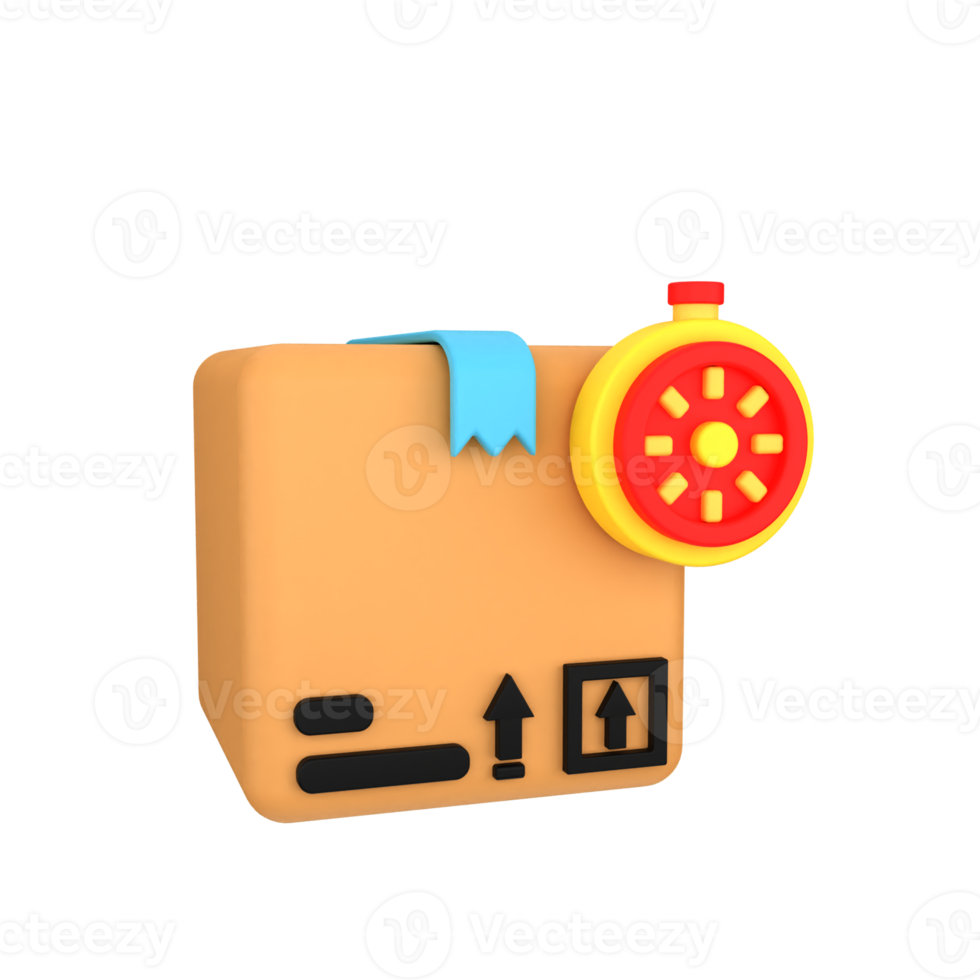delivery time 3d icon png