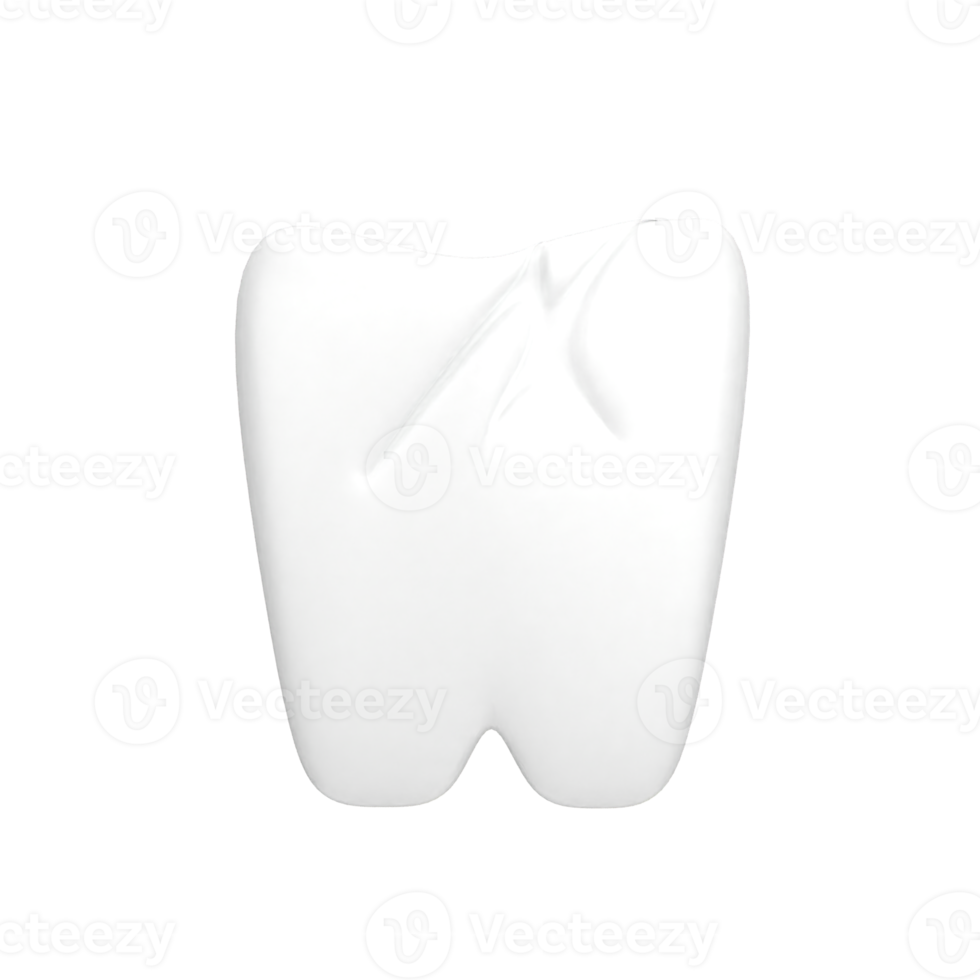 cavity tooth 3d icon png