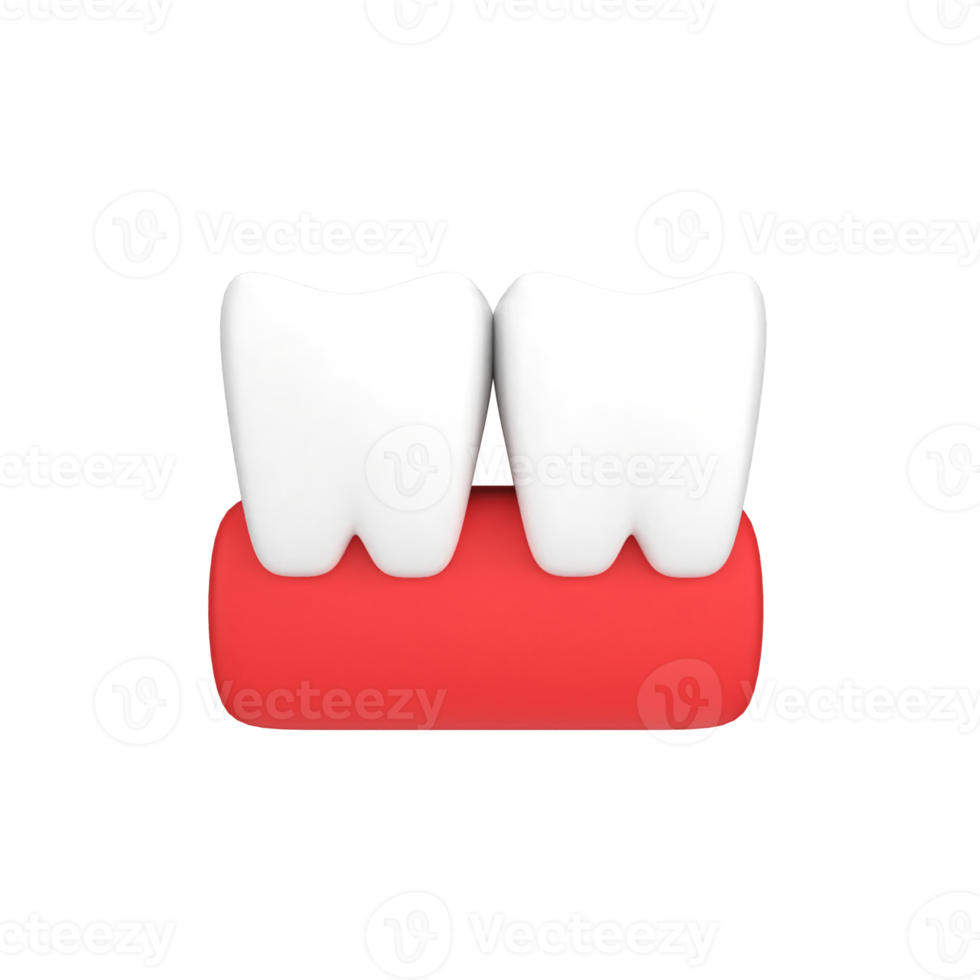 molar tooth 3d icon png