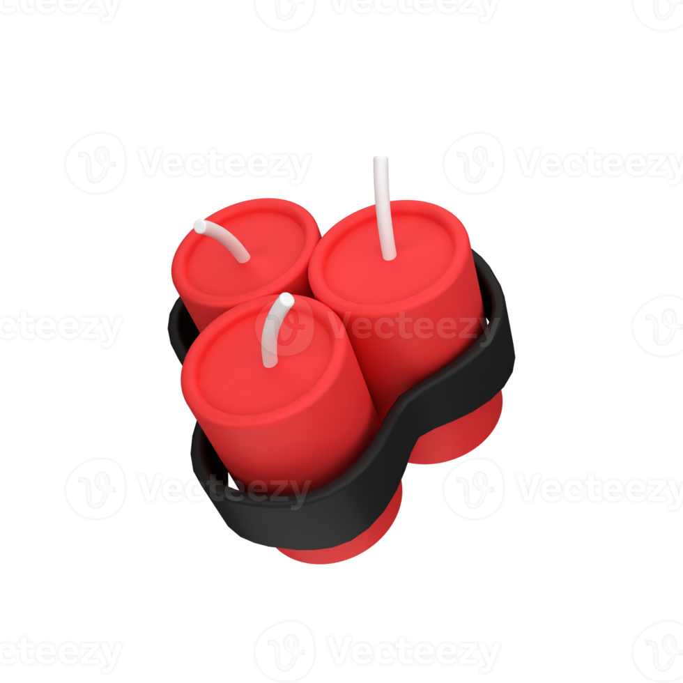 three bom 3d icon png