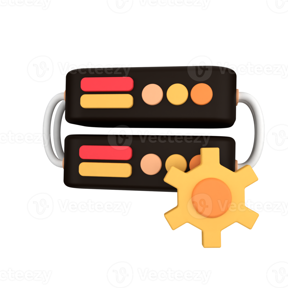 server setting 3d icon png