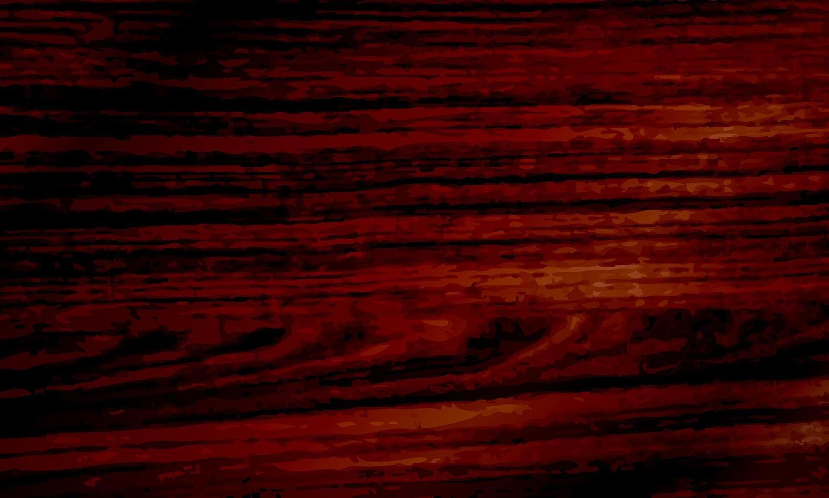Minimal abstract red grunge horizontal scratch black background. rough surface. vector