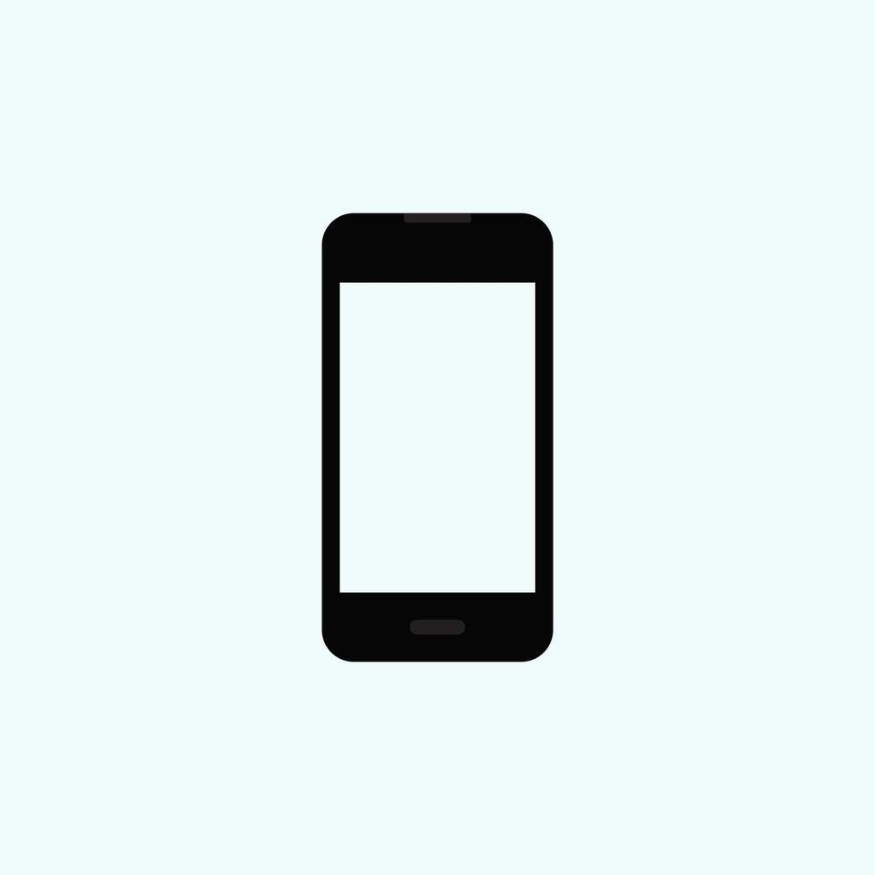 Smartphone icon on a white background vector