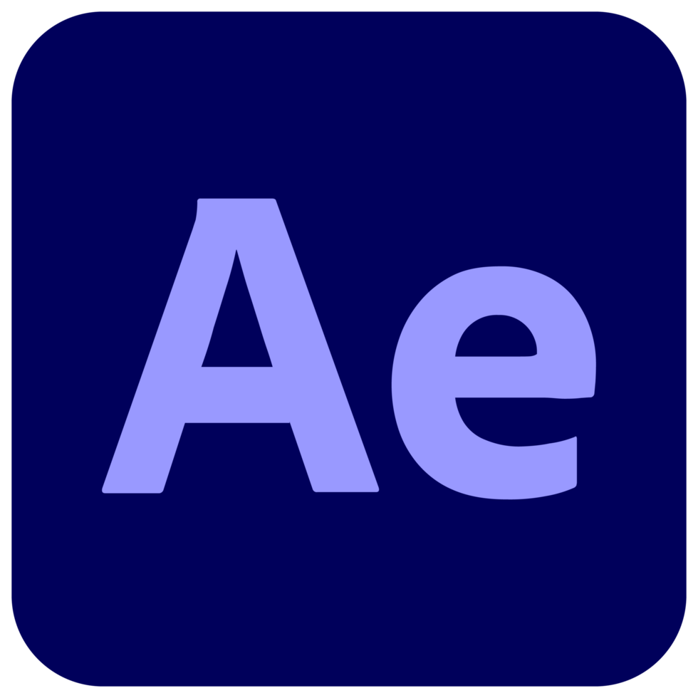 rectangle adobe after effect icon logo symbol png