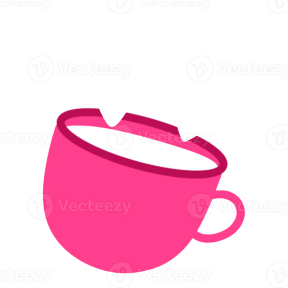 A cup of coffee with hearts floating in it png