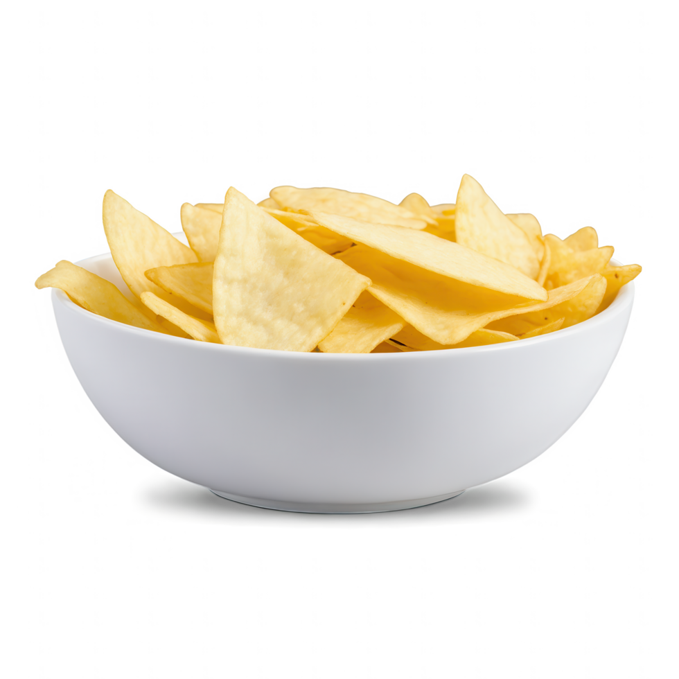 Crispy tortilla chips, perfect for snacking or dipping. A delicious and satisfying treat png