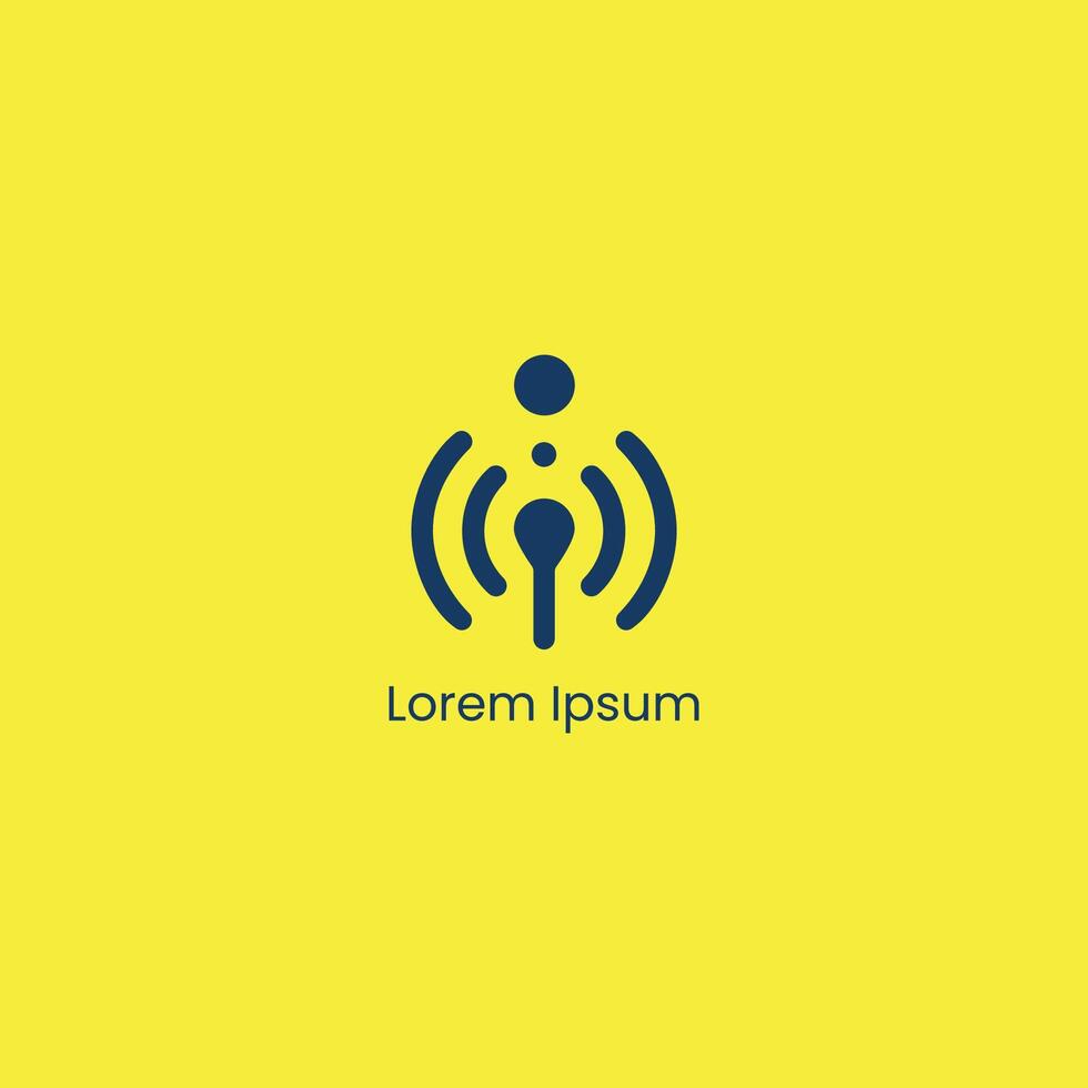 Abstract Newest Modern Wifi Logo vector