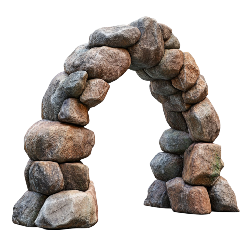 Stone Archway Beige-Toned png