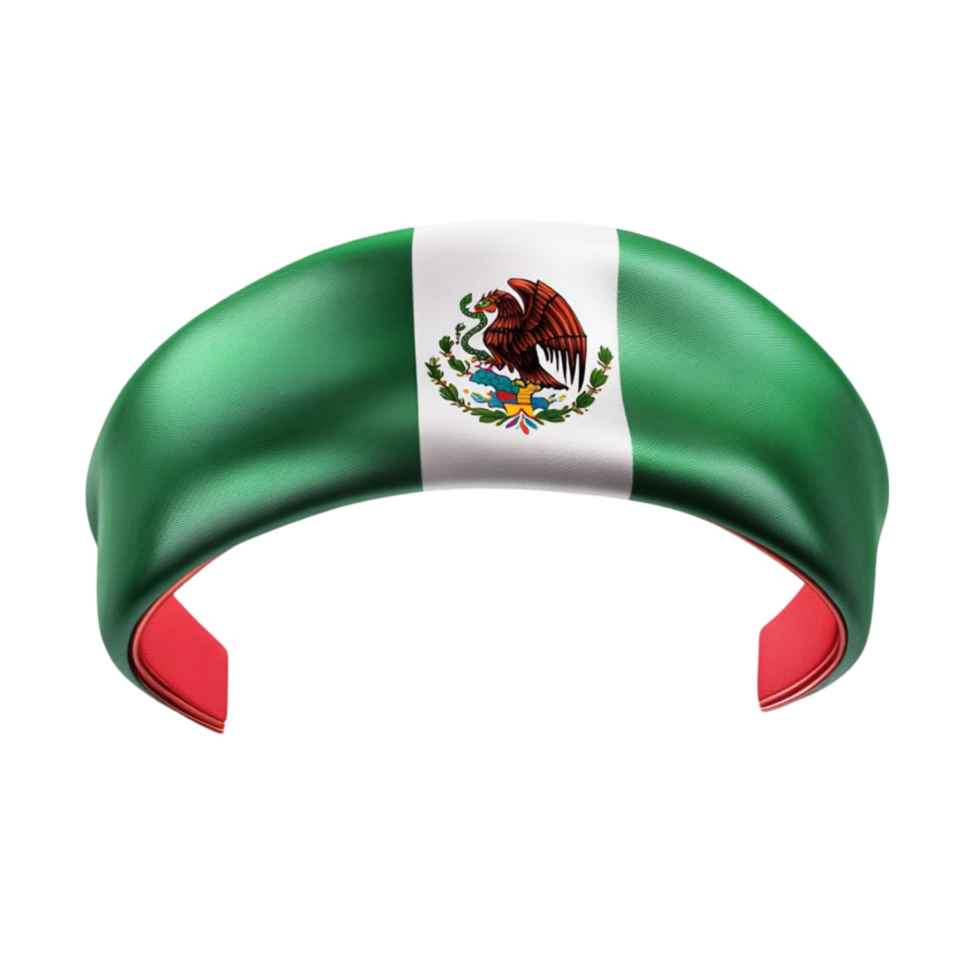 Mexican Flag Themed Party Headband png