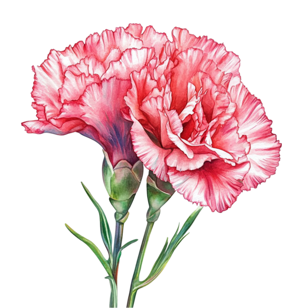 Carnations in Bloom png