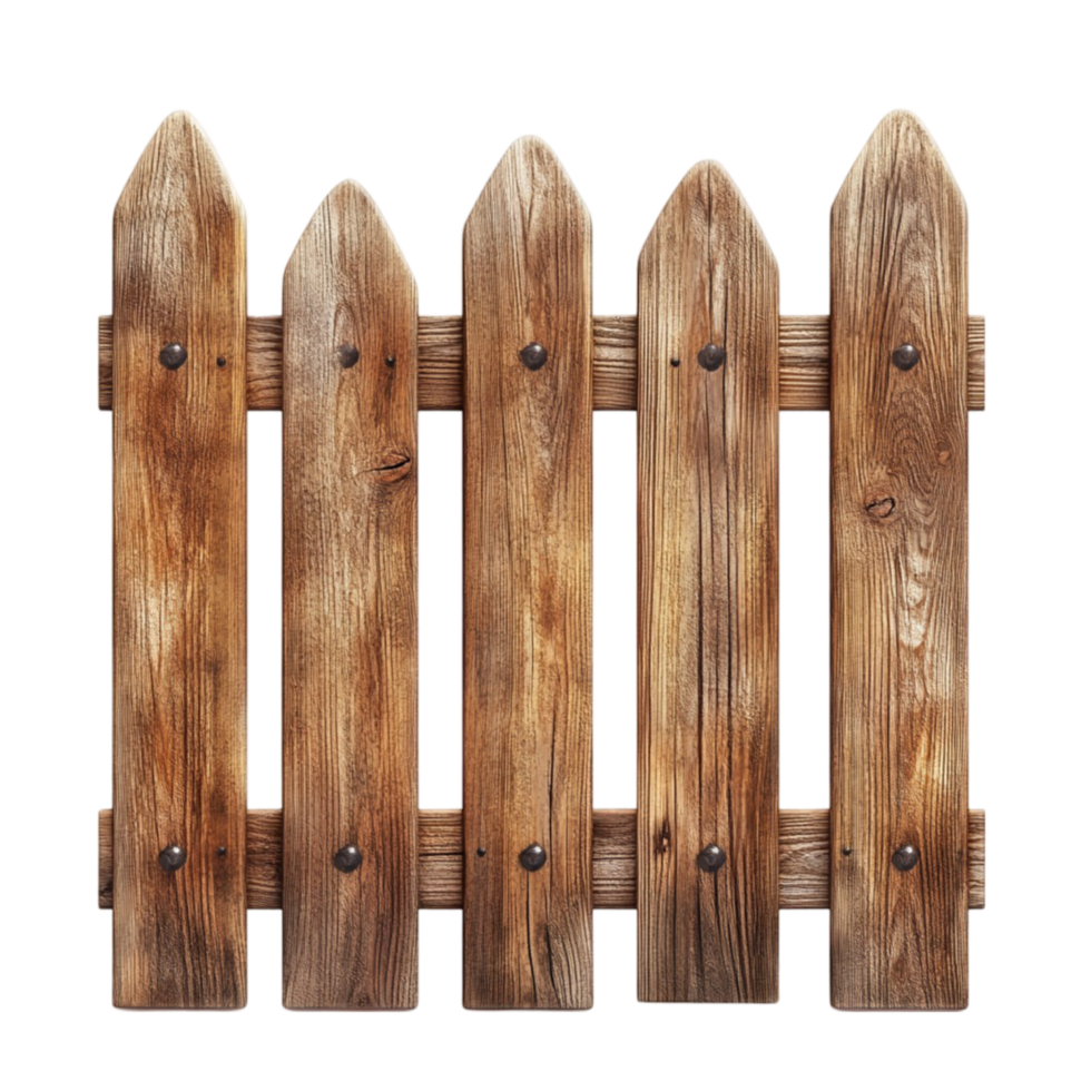 Old Wooden Garden Fence png