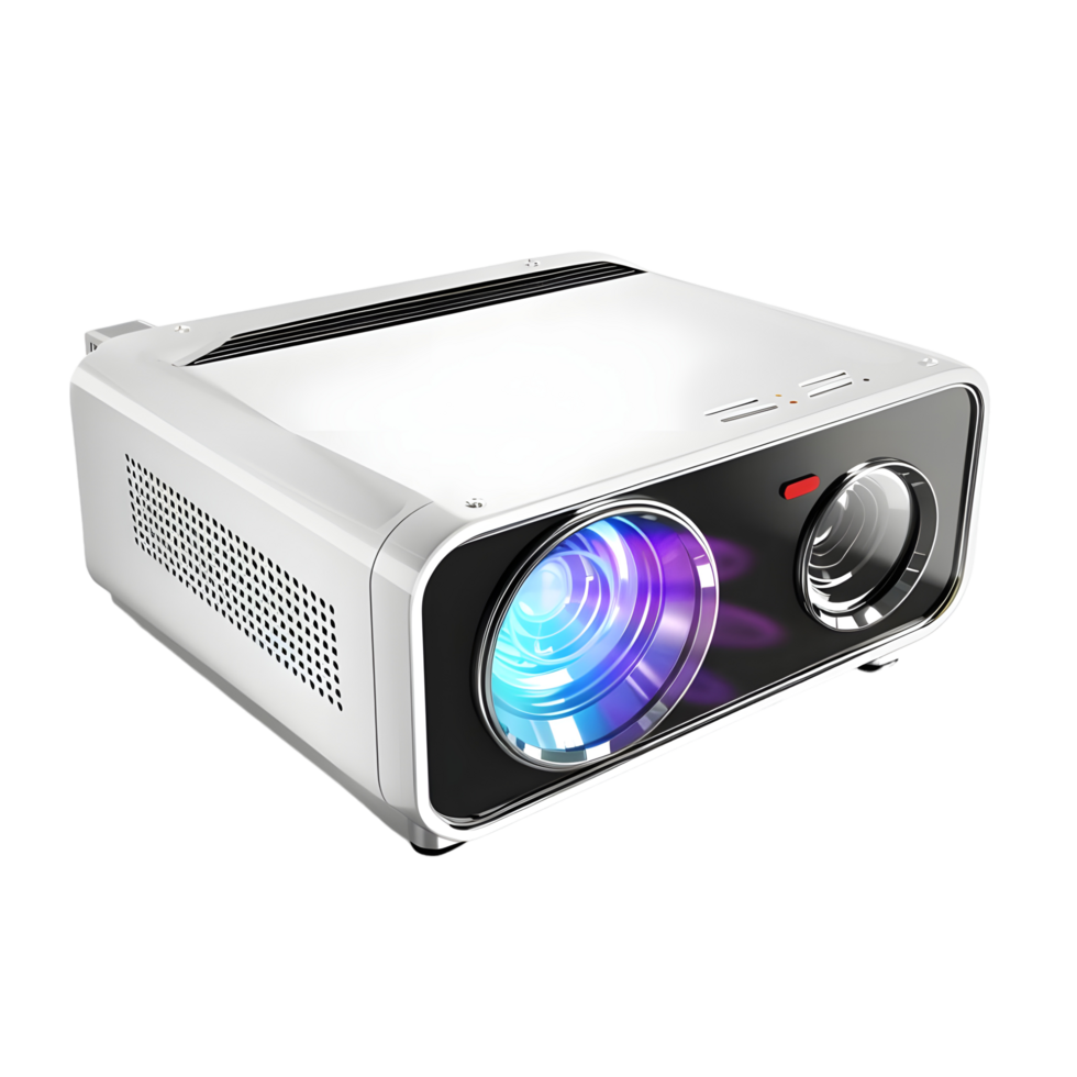 an image of a projector on a transparent background png