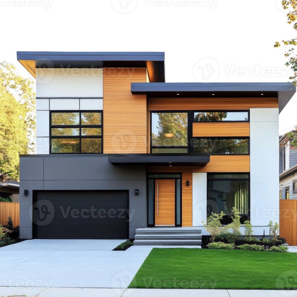Modern Contemporary Home Architectural Design png