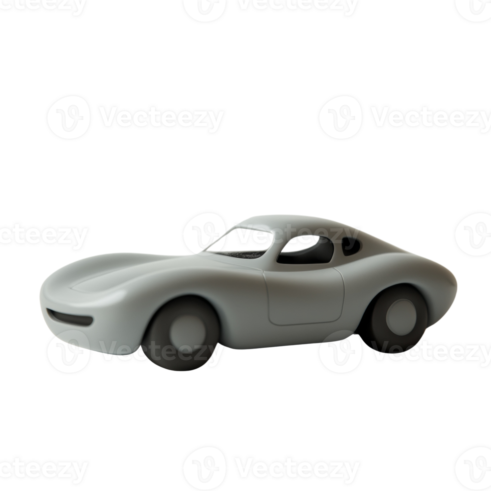A simple model of a classic sports car png
