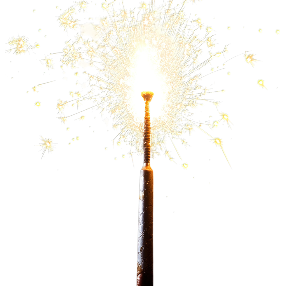 Bright Sparkling Firework Night Celebration Light new glow dark year png