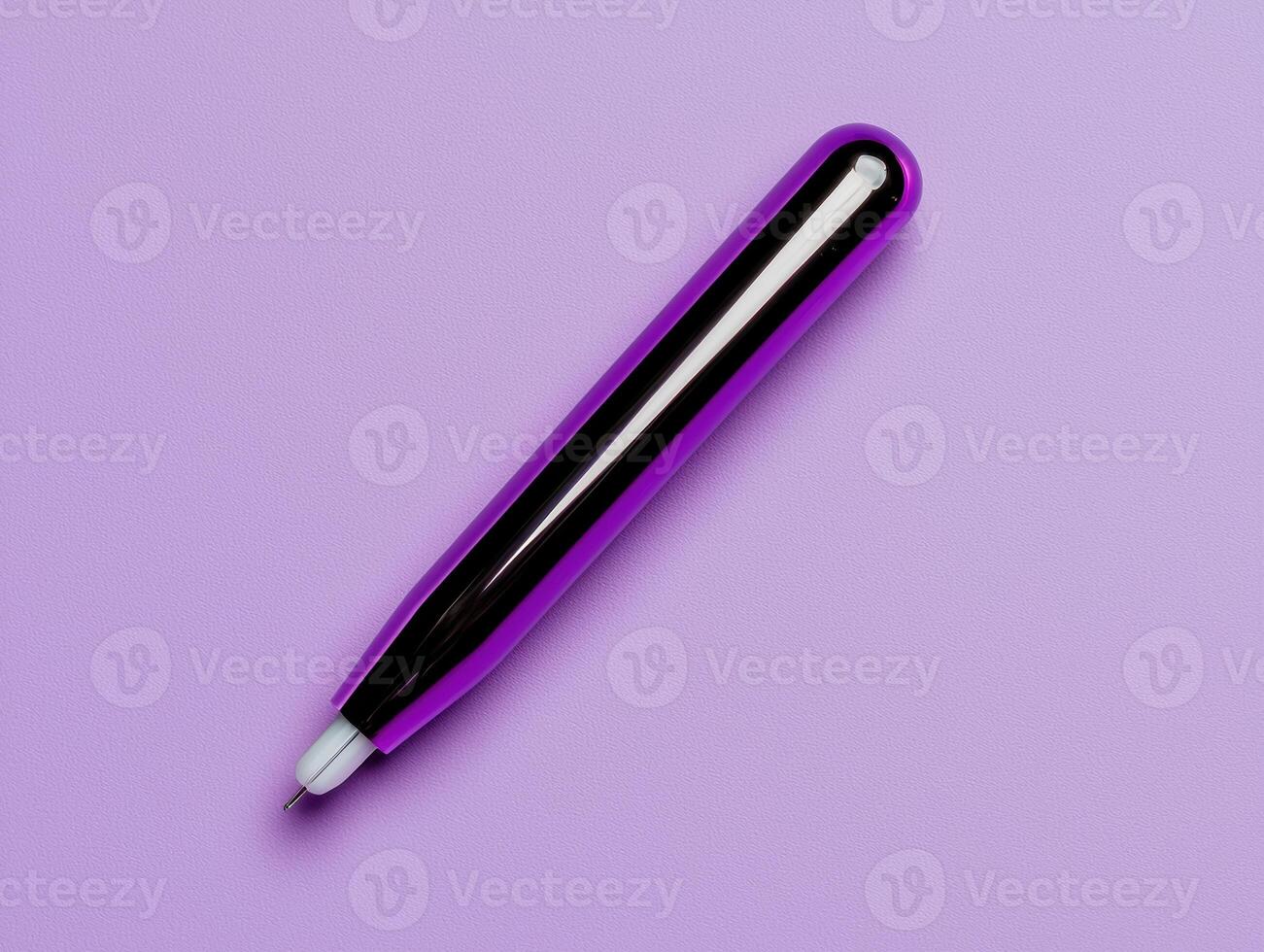 A purple pen on a purple background photo