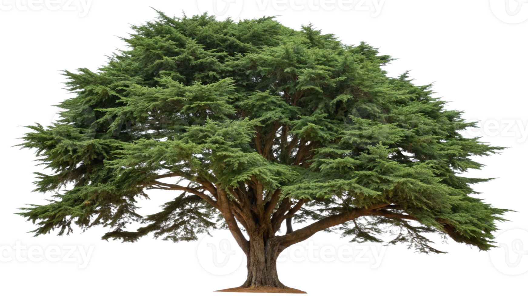 A majestic oak tree with sprawling branches, photographed in natural png