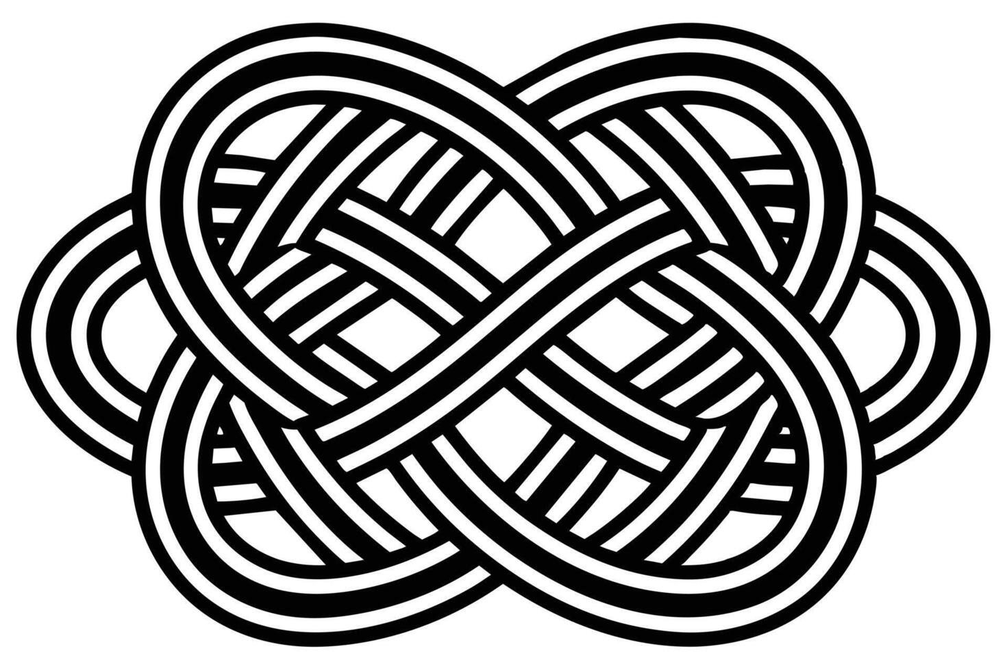 Celtic Knotwork Design for Graphic vector