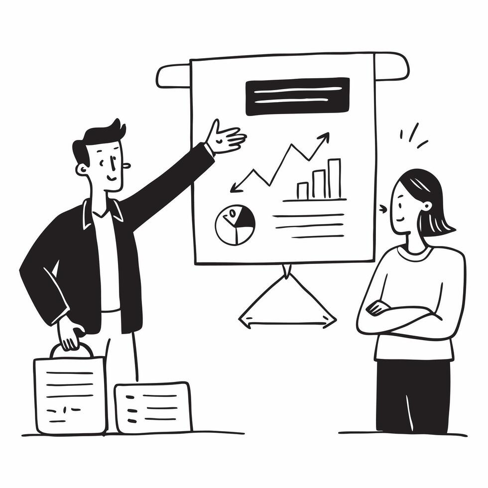 Young professional presenting a project to a boardroom concept as A young professional confidently presents a project to a boardroom of executives showcasing leadership and communi Dynamic vector