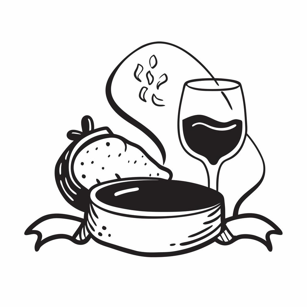 Wine pairing with comfort food concept as High resolution image of a wine pairing with comfort food with a glossy backdrop showcasing the warm and hearty flavors of comfort dishes Dynamic vector