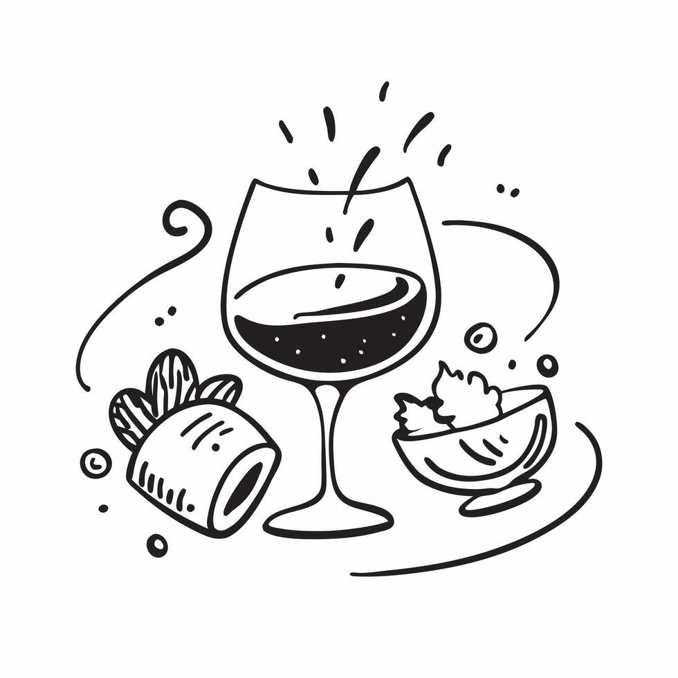 Wine pairing with a gourmet meal concept as High resolution image of a wine pairing with a gourmet meal with a glossy backdrop capturing the refined and luxurious experience of fin Dynamic Set 2 vector