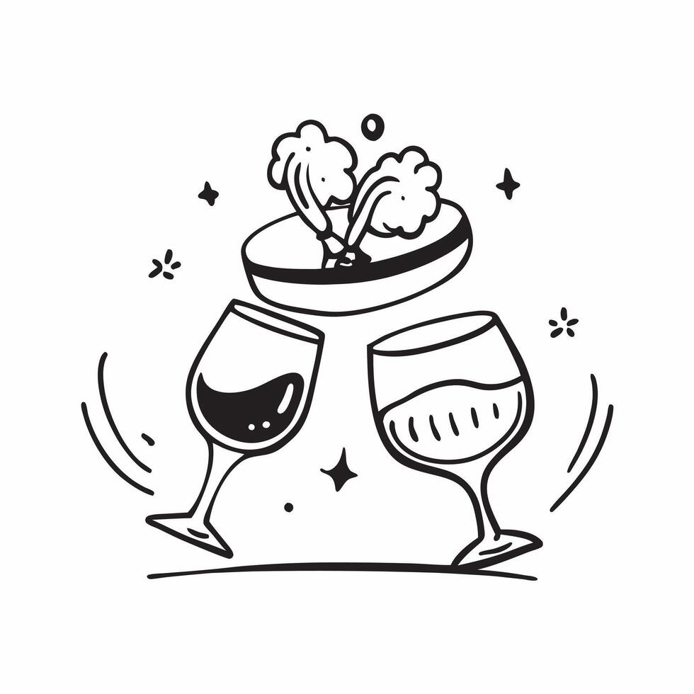 Wine pairing for a romantic dinner concept as High resolution image of a wine pairing for a romantic dinner with a glossy backdrop capturing the intimate and luxurious experience o Dynamic vector