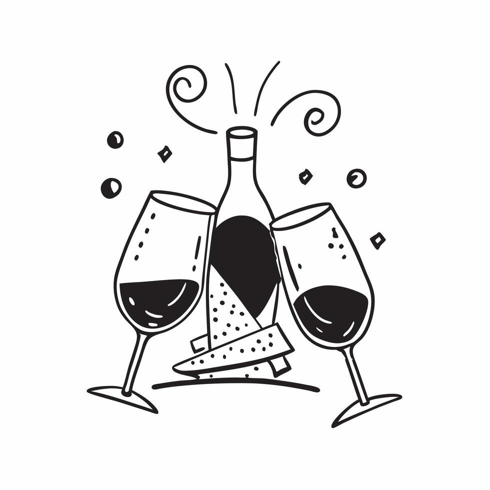 Wine pairing for corporate events concept as High resolution image of a wine pairing for corporate events with a glossy backdrop highlighting the sophisticated and professional atm Dynamic Set 2 vector