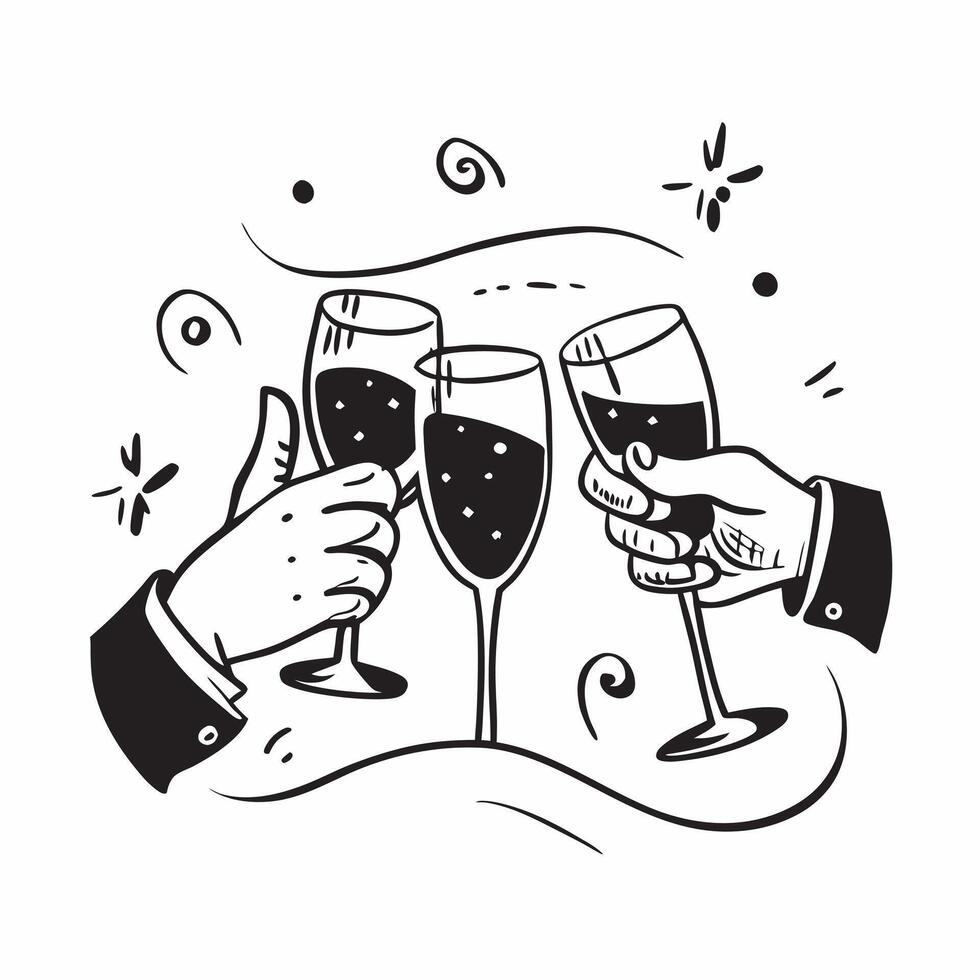 Wine pairing for corporate events concept as High resolution image of a wine pairing for corporate events with a glossy backdrop highlighting the sophisticated and professional atm Dynamic vector