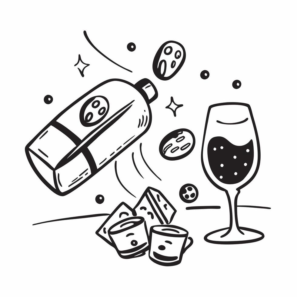 Wine and chocolate pairing concept as High resolution image of a wine and chocolate pairing with a glossy backdrop capturing the rich and indulgent flavors of wine and gourmet choc Dynamic vector