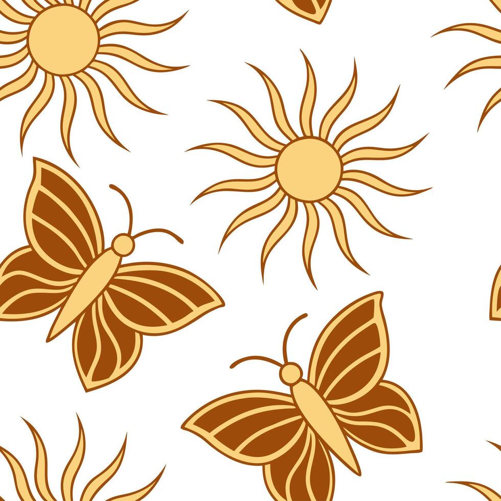 Warm summer sun seamless tile pattern with honey and amber hues for a cozy sunlit home environment concept as Honey and amber hues arranged seamlessly for creating a cozy sunlit at Dynamic vector