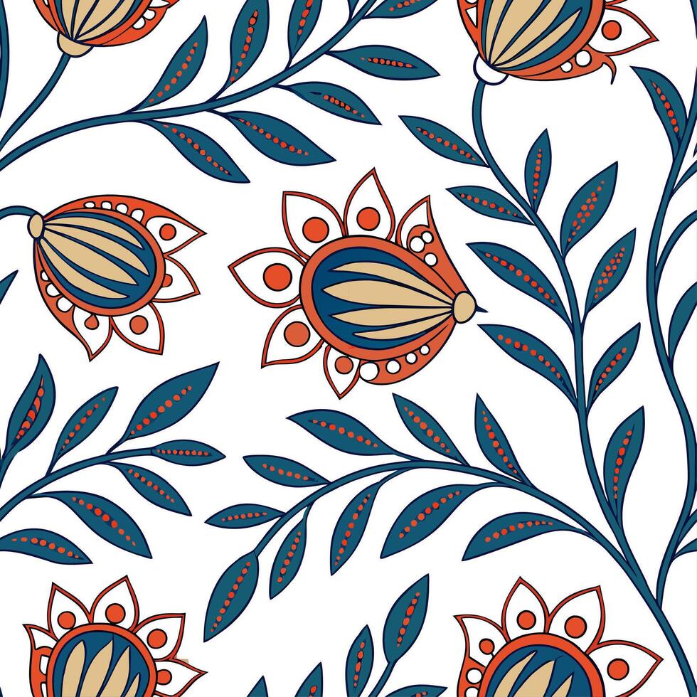 Traditional textiles and weaving patterns seamless tile pattern with rich textures and vibrant colors concept as Rich textures and vibrant colors highlight traditional textiles and Dynamic vector