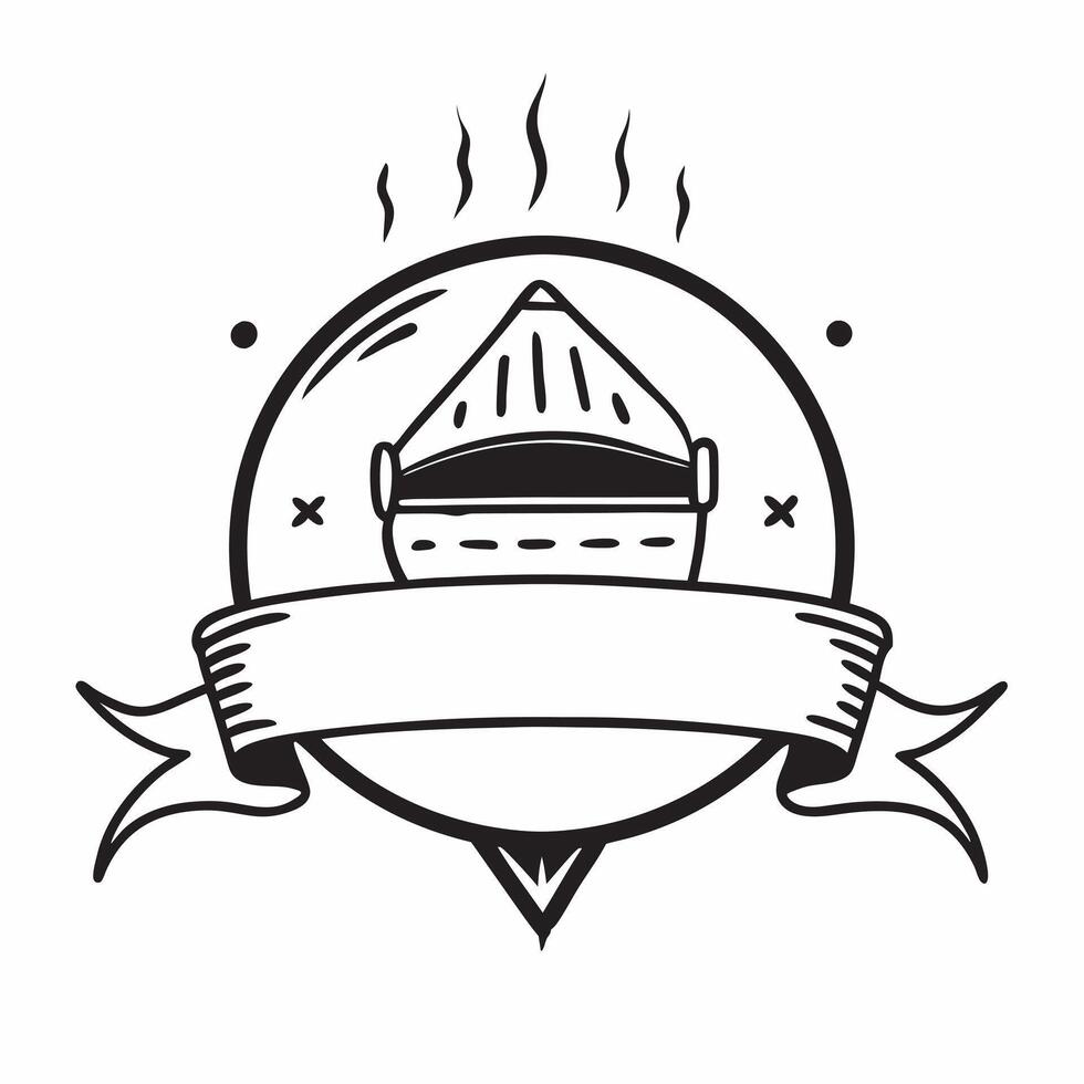 Tent and campfire symbol with copy space for outdoor gear concept as An outdoor gear oriented tent and campfire symbol with ample copy space ideal for visualizing camping equipment Dynamic vector