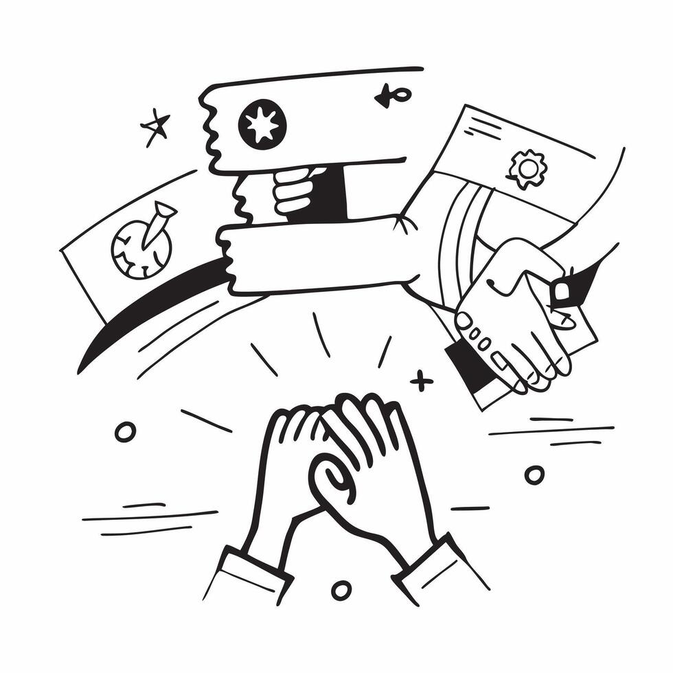 Teamwork symbol with copy space for promotional materials concept as A versatile teamwork symbol with ample copy space suitable for promotional materials like brochures flyers and Dynamic vector
