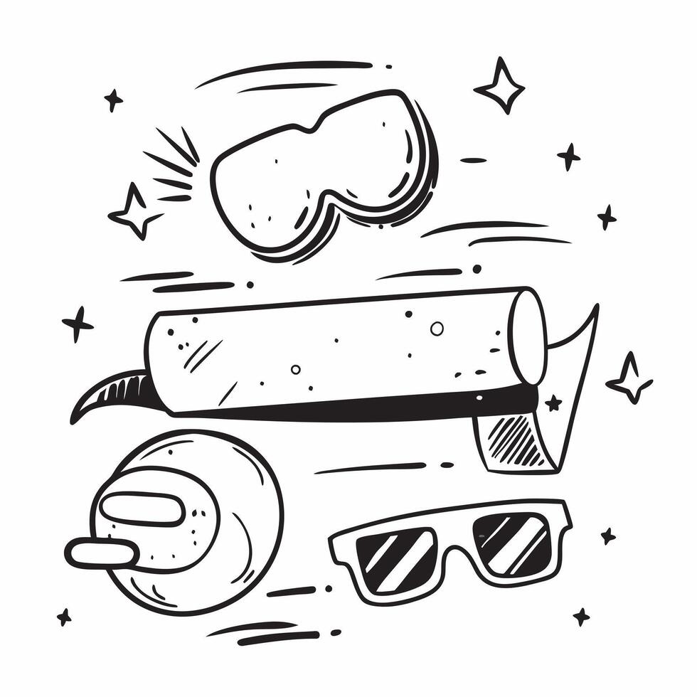 Sunglasses and ice cream icon with copy space for summer guides concept as An artistic rendering of sunglasses and ice cream icon with spacious copy space suitable for summer guide Dynamic vector