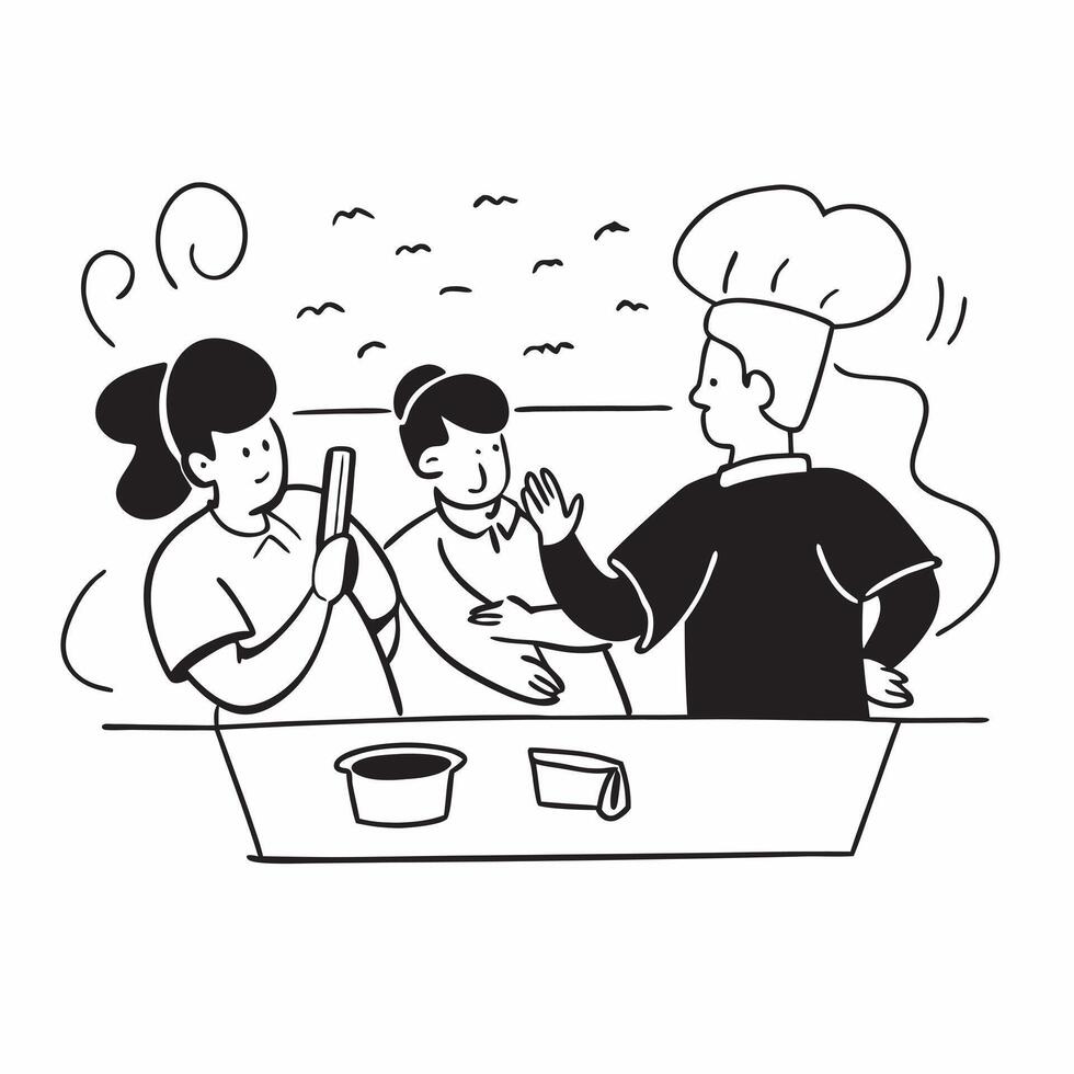 Students in a cooking class concept as High resolution image of students in a cooking class with a glossy backdrop showcasing the collaborative and educational environment of the c Dynamic vector