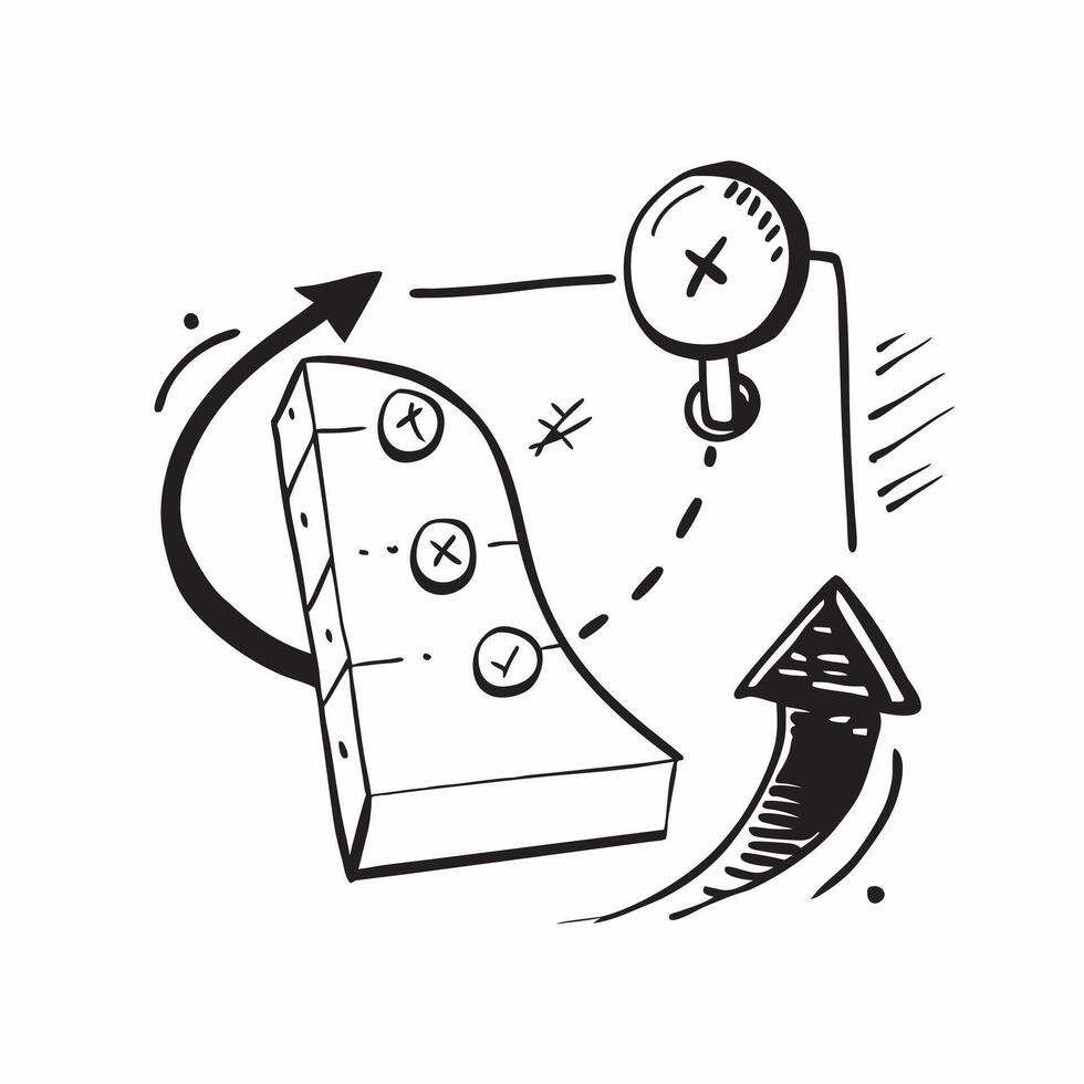 Strategy icon with copy space for infographics concept as An infographic ready strategy icon with copy space designed to convey complex information and business insights in a visua Dynamic vector