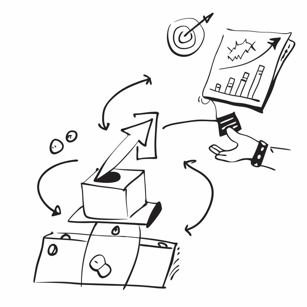 Strategy illustration with copy space for business reports concept as A visually appealing strategy illustration with copy space designed to enhance business reports and presentati Dynamic vector
