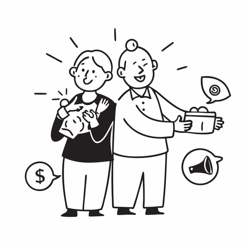 Senior couple saving for retirement travel concept as High resolution image of a senior couple saving for retirement travel with a glossy backdrop emphasizing the joy and anticipat Dynamic vector