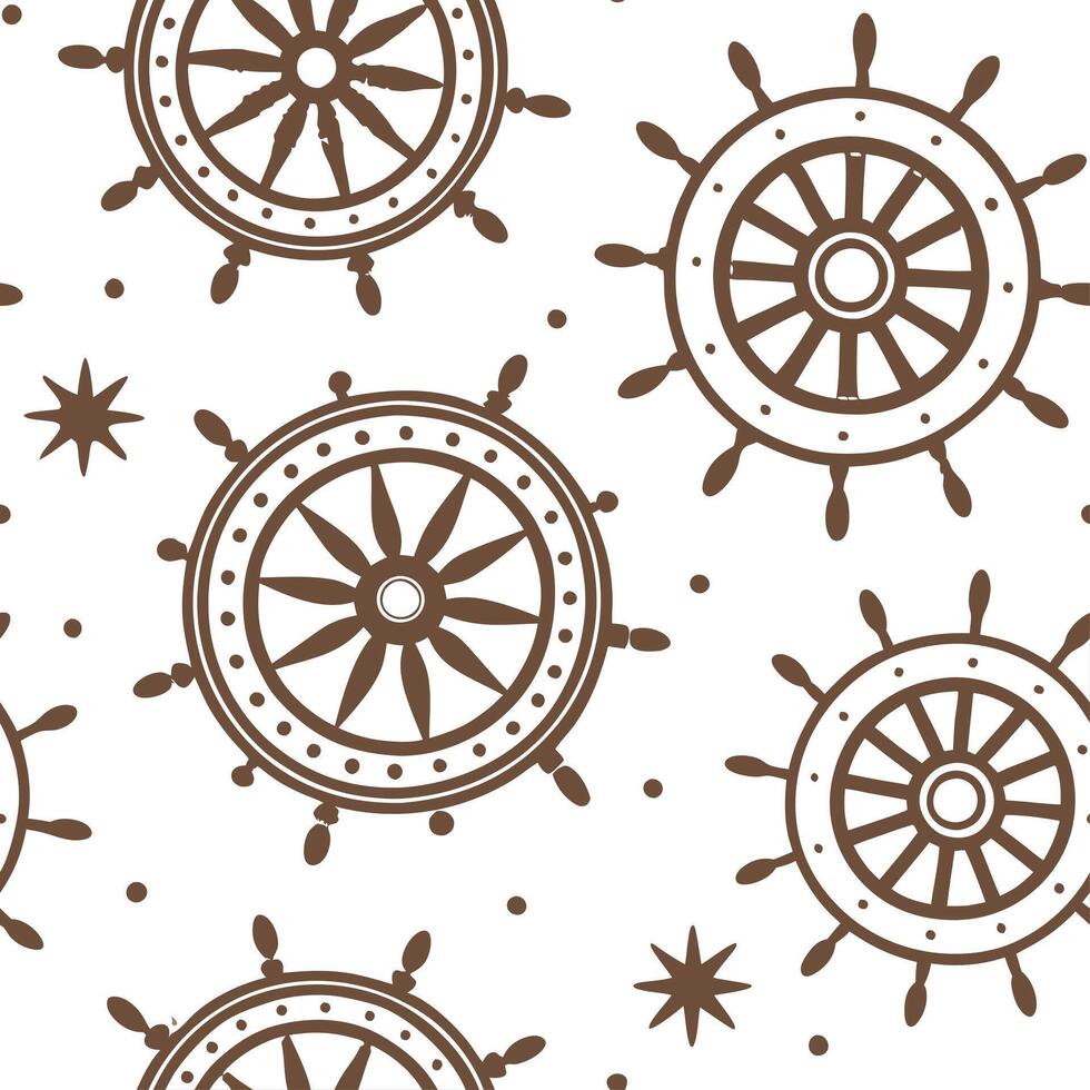 Rustic vintage medallion seamless tiles earthy tones on white background ideal for farmhouse style concept as Designing seamless tile with rustic vintage medallion patterns in eart Dynamic vector